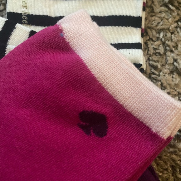 2 pairs of Kate Spade Socks - Picture 2 of 4